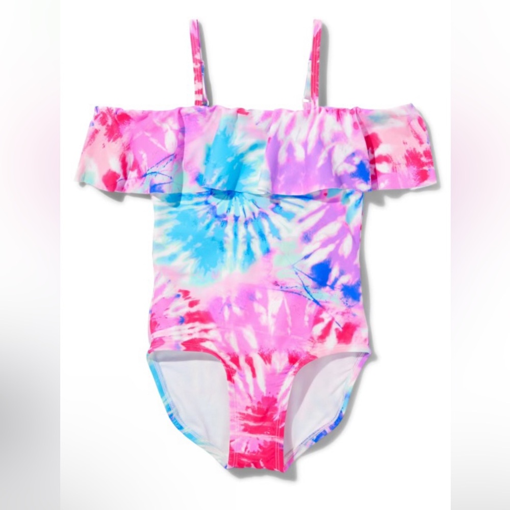 Sugar and Jade Tie Dye Off The Shoulder One Piece